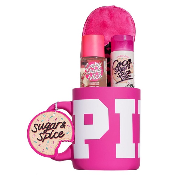 🎉SALE💕VS PINK Coco Sugar & Spice Mug Gift Set - Picture 2 of 6